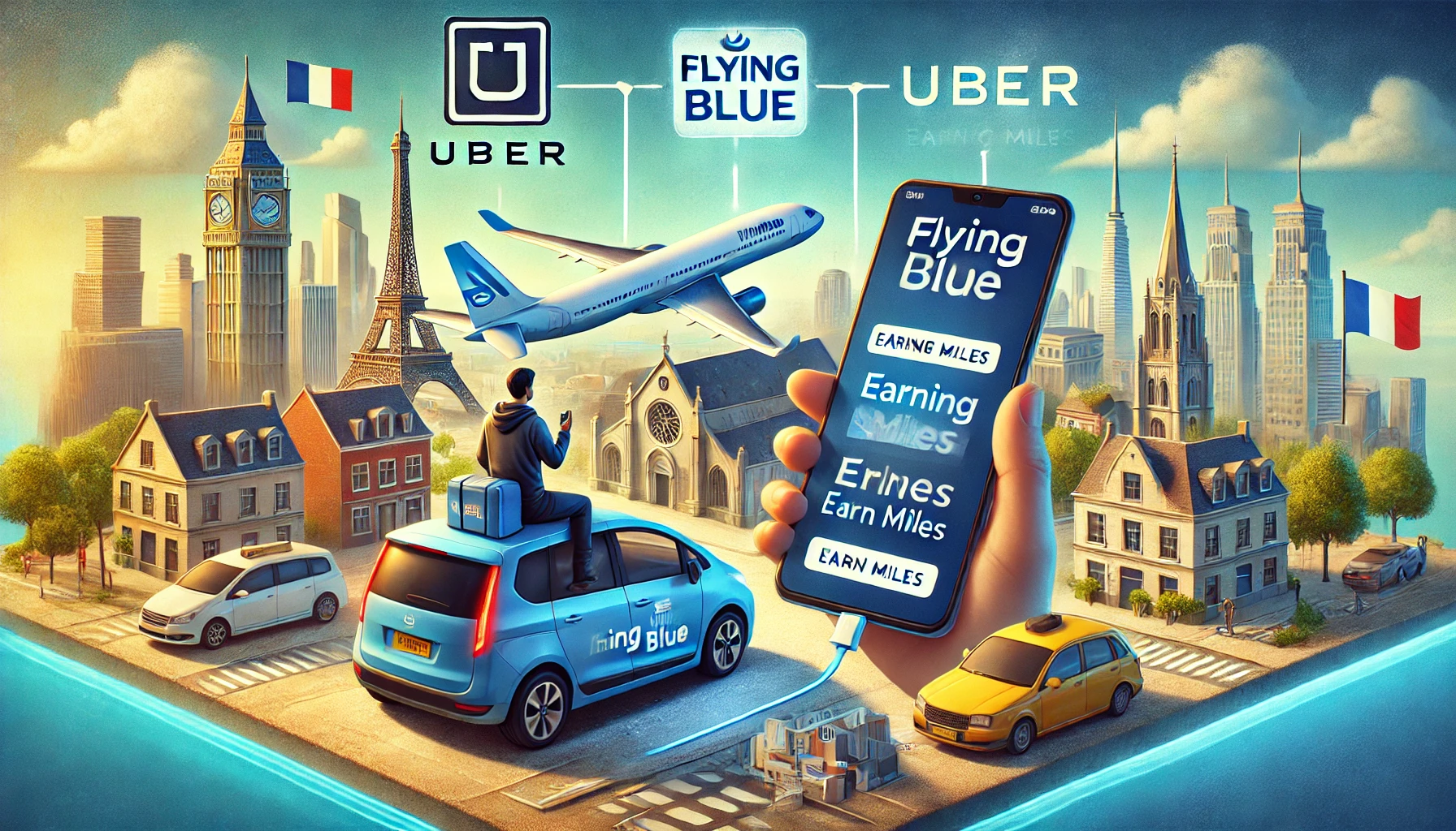 Partenariat entre Flying Blue et Uber